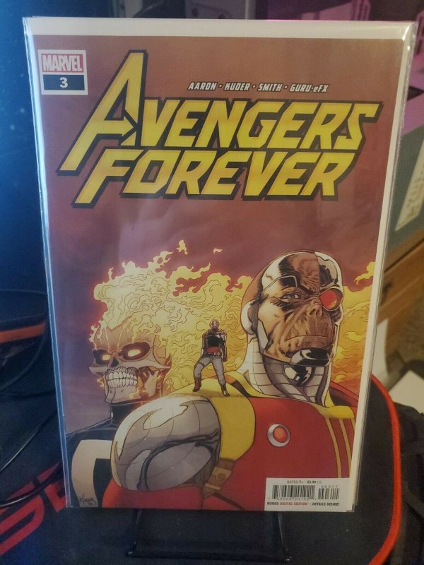 Avengers Forever #3 lot, cover A & variant, 1st App Female Moon Knight ???