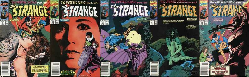 DOCTOR STRANGE (1988) 14-18  The Vampiric Verses