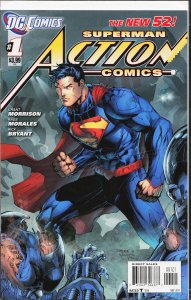 Action Comics #1 Lee Cover (2011) Superman