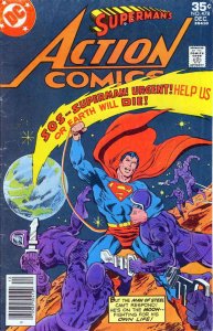 Action Comics #478 VF ; DC | Superman On The Moon 1977