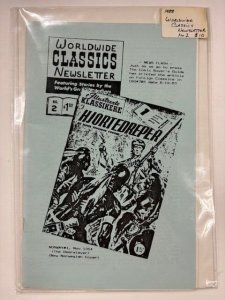 WORLDWIDE CLASSICS NEWSLETTER 2 ILLUSTRATED! Blue color covers