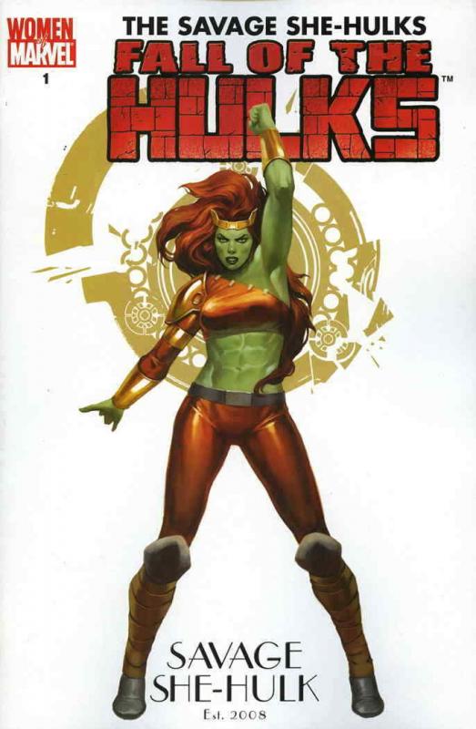 Fall of the Hulks: The Savage She-Hulks #1A FN; Marvel | save on shipping - deta