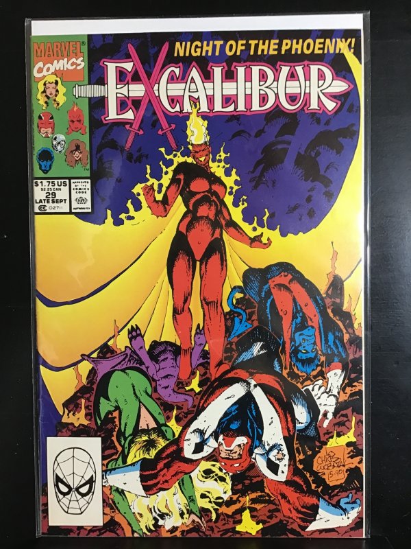 Excalibur #29 Direct Edition (1990) coffee table copy