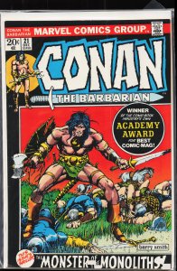 Conan the Barbarian #21 (1972) Conan