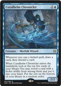 Magic the Gathering: Zendikar Rising- Coralhelm Chronicler