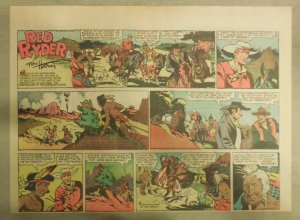 Red Ryder Sunday Page by Fred Harman from 7/9/1939 Half Page Size!