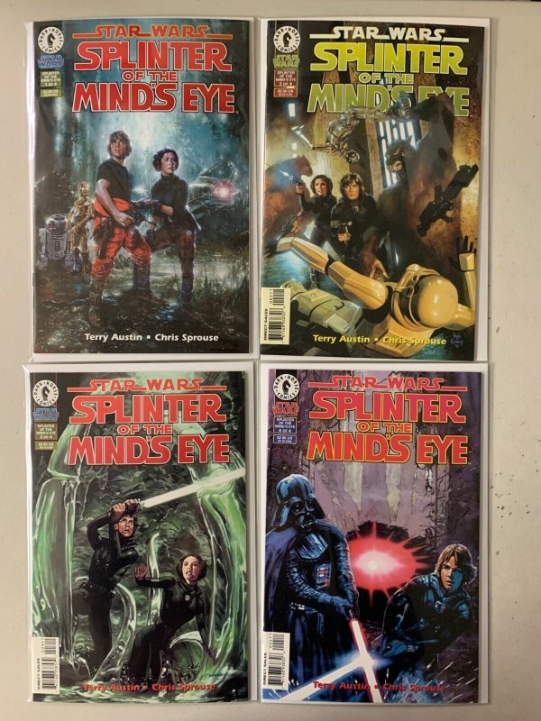 Star Wars Splinter of the Mind's Eye set #1-4 direct 4 diff 8.0 (1996)