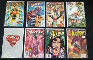 SUPERMAN 8PC (VF/NM) ALL CHARGED UP, REIGN OF SUPERMAN, ENDING BATTLE 1991-2006