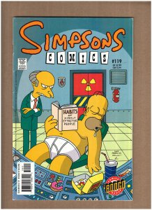 Simpsons Comics #119 Bongo Comics 2006 Homer FLANDERS DOOR HANGER VG/FN 5.0