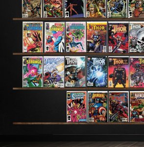 Huge Lot 150+ Comics with Thor, Doctor Strange, The Avengers & More!