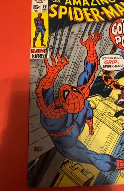 The Amazing Spider-Man #98 (1971)goblin/Romita art/high grade