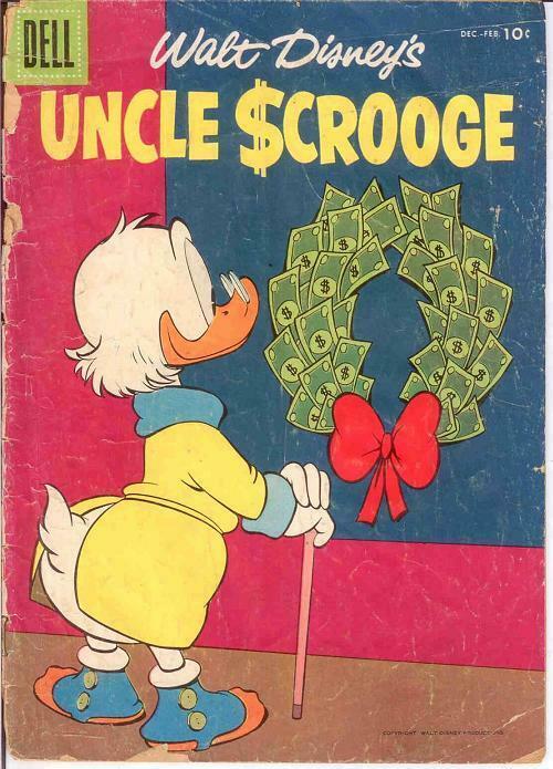 UNCLE SCROOGE 16 POOR    Dec.-Feb. 1957 COMICS BOOK