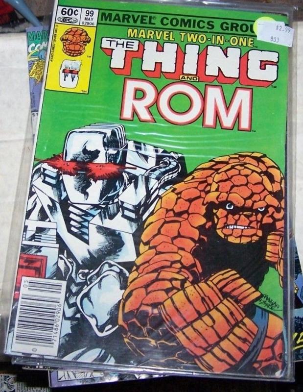 Marvel Two-In-One #99 (May 1983, Marvel) THE THING AND ROM SPACEKNIGHT 