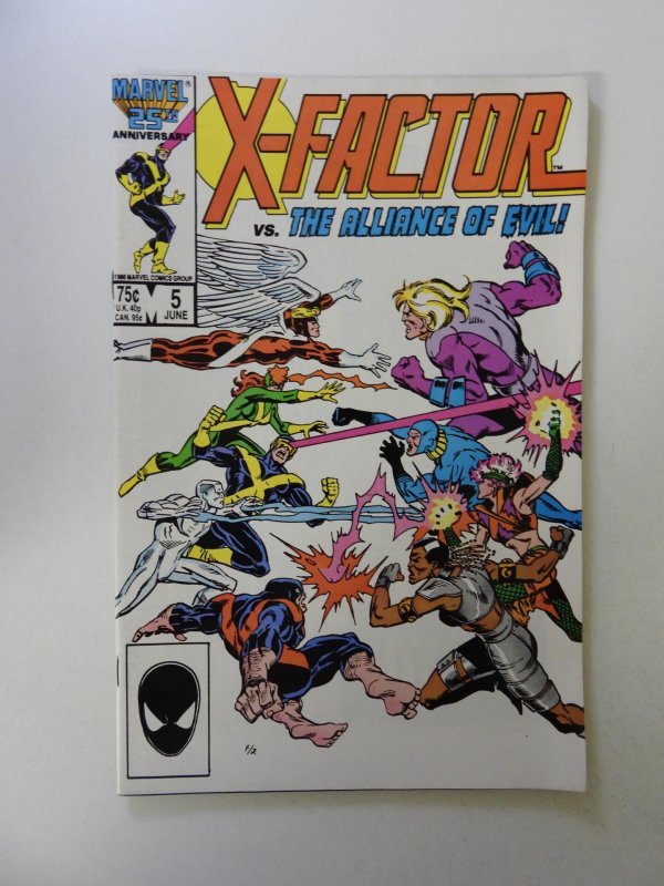 X-Factor #5 (1986) 1st cameo appearance of Apocalypse FN/VF condition