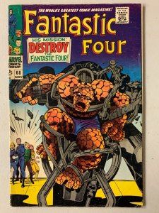 Fantastic Four #68 Crystal appearance, Dr. Santini 4.5 (1967)