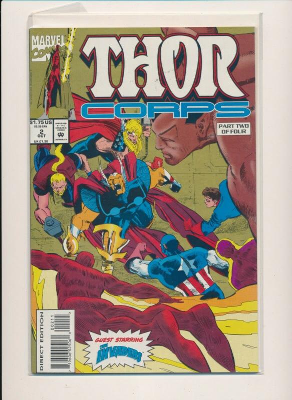 Marvel THOR CORPS Mini-Series #1-4 1993 VERY FINE (PF589) 