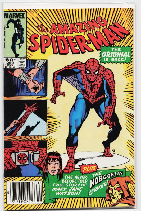 The Amazing Spider-Man #259 Direct Edition (1984) Spider-Man