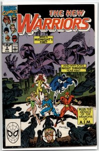The New Warriors #2 (1990) New Warriors [Key Issue]