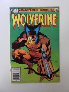 Wolverine #4 Newsstand Edition (1982) VF condition