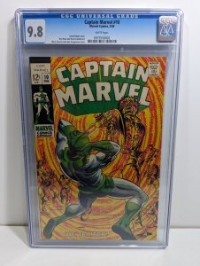 Captain Marvel #10 (1969) 9.8 CGC