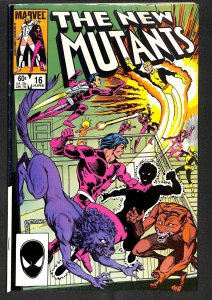 New Mutants #16 FN+ 6.5 1st Warpath!