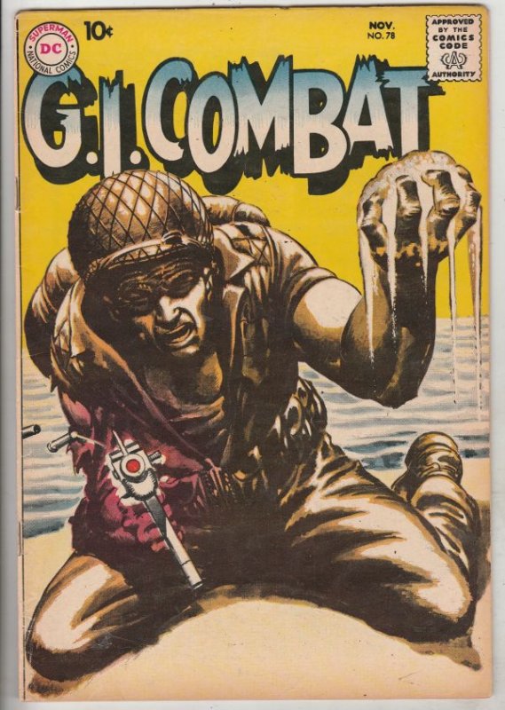 G.I. Combat #78 (Nov-59) VF+ High-Grade 