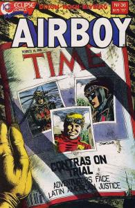 Airboy #36 FN ; Eclipse | Chuck Dixon Time Magazine Cover