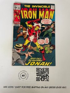 Invincible Iron Man # 38 VG- Marvel Comic Book Nick Fury Avengers Hulk 11 J224