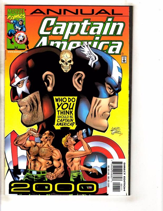 10 Captain America # 600 (2) + Annuals # 11 12 13 98' (2) 1999' 2000' 2001' TW53