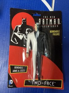 Two Face - The New Batman Adventures TV Series - Bendable Figure - RARE - New 