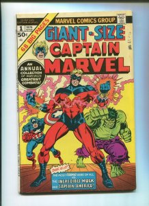 GIANT-SIZE CAPTAIN MARVEL #1 (6.5) AND A CHILD SHALL LEAD YOU!