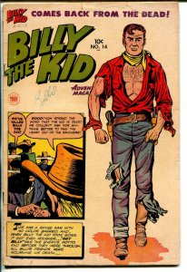 Billy The Kid #14 1952-Toby-Frank Frazetta-Al Williamson-VG