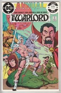 Warlord, The, Annual #3 (Jan-84) NM+ Super-High-Grade Warlord