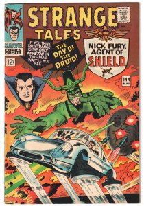 Strange Tales #144 (1966) Nick Fury and Doctor Strange