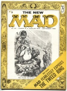 MAD MAGAZINE #25 1955-EC COMICS-JACK DAVIS-WALLY WOOD FN+