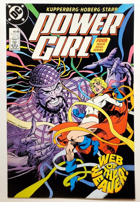 Power Girl #4 (Sept 1988, DC) 8.5 VF+