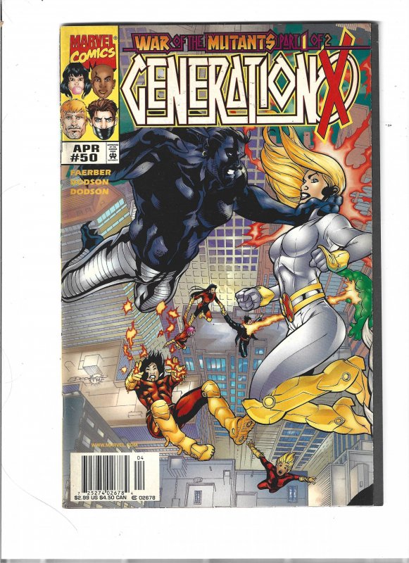 Generation X #47 through 50 (1999) rb1