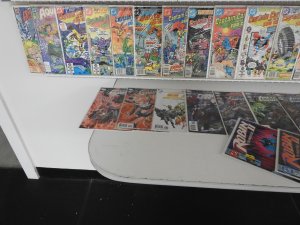 Huge Lot of 140+ Comics W/ JLA, Daredevil, Captain Carrot! Avg. VF-