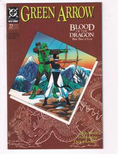 Green Arrow #22 VF DC Comics Arrow TV Show Comic Book Grell DE21