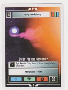 1995 Star Trek Trading Game Card Event - Study Plasma Streamer