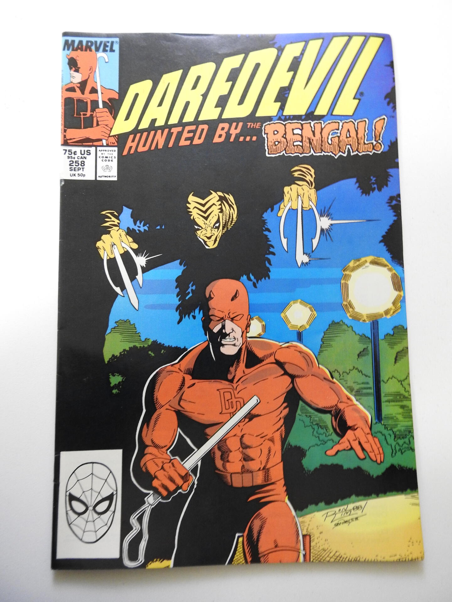 Daredevil #258 (1988) | Comic Books - Copper Age, Marvel / HipComic