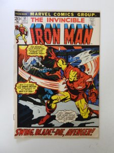 Iron Man #51 (1972) FN- condition