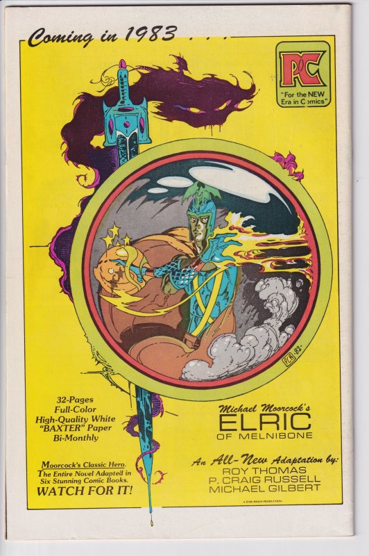 STARSLAYER #5 (Nov 1982) Nice VF+ 8.5 white! 2nd app Groo! Mike Grell!
