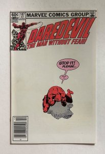 (1982) DAREDEVIL #187 FRANK MILLER ART! NEWSSTAND VARIANT COVER