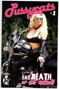 PUSSYCATS #1 Eat Death, VF/NM, Good Girl, Femme Fatales, 2019 Photo, Motorcycle