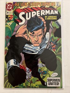 1993 DC Comics Superman #81, Black suit, Key issue Bagged Boarded