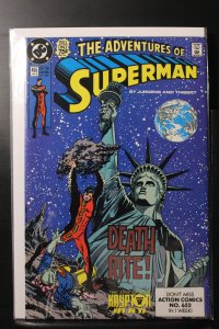 Adventures of Superman #465 Direct Edition (1990)