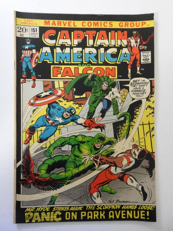 Captain America #151 (1972) VG/FN Condition!