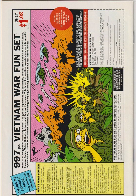 Radioactive Man #216 VF+ 8.5 Newsstand Bongo Comics 1994 Simpsons Bart 71486028635