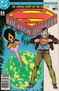 Man of Steel, The (Mini-Series) #1 (Newsstand) FN ; DC | Superman - John Byrne